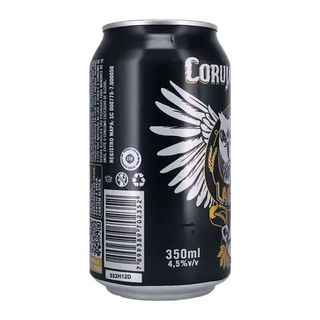 Cerveja Coruja Lager Lata 350Ml 360-31