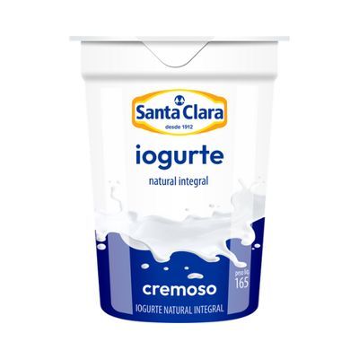 Iogurte integral santa clara 165g