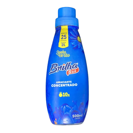 Amaciante brilha sul 500ml concentrado azul