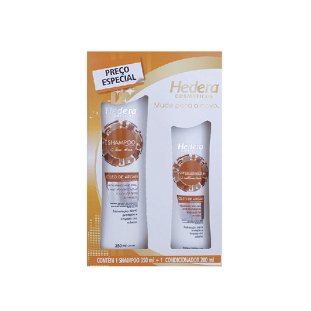 Kit hedera sh 250ml/cond240ml oleo argan