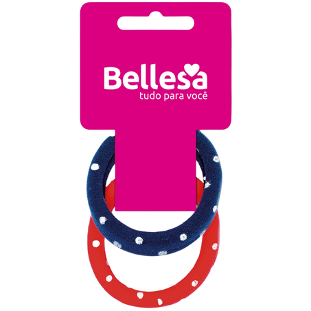 Elastico p/cabelo bellesa luxo 0807-b