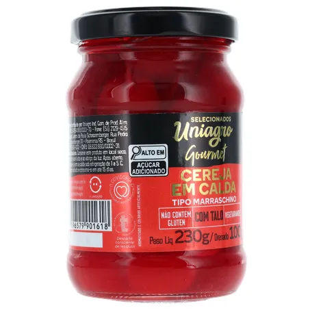 Cereja Uniagro ao Marrasquino 100g 360-32