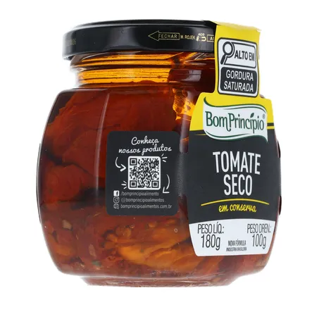 TOMATE BOM PRINCIPIO EM CONSERVA SECO VIDRO 100G 360-31