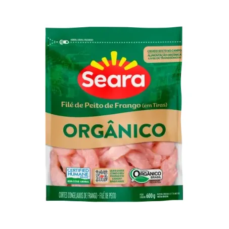 File Peito Seara 600g Bandeja Organico