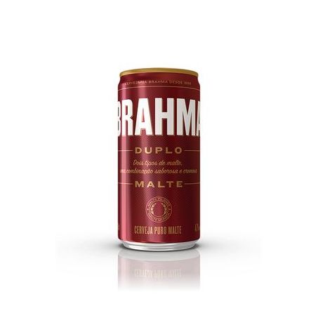 CERVEJA BRAHMA DUP MALTE LT 269ML 