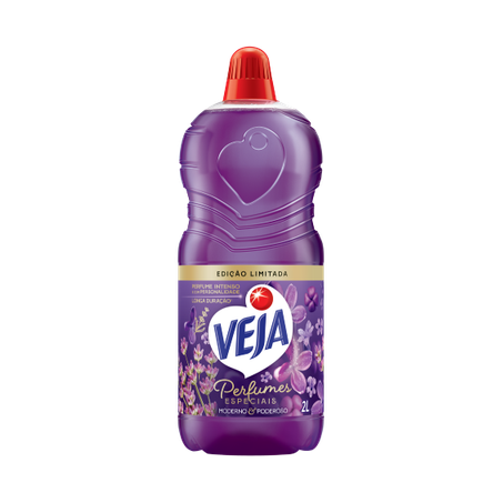 Limpador Perfumado Veja Perfumes Especiais Moderno e Poderoso 2l