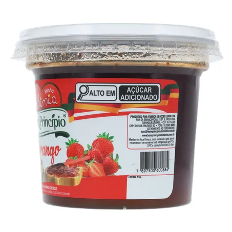 DOCE CREMOSO BOM PRINCÍPIO MORANGO POTE 400G 360-6