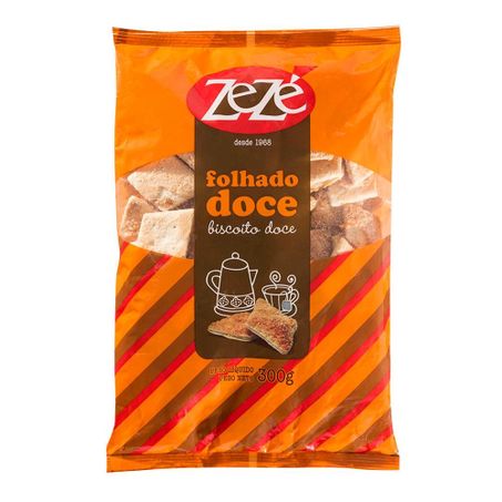 Biscoito zezé folhado doce 300g
