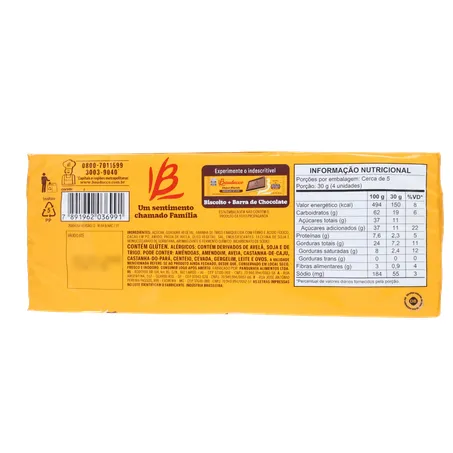 Biscoito Wafer Bauducco Chocolate Avelã 140g 360-19