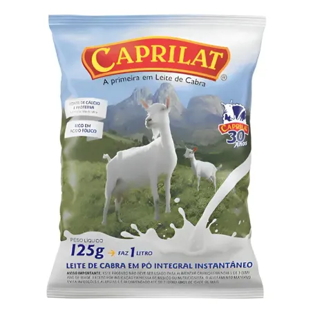 Leite Po Caprilat 125g Cabra Integral Instantaneo
