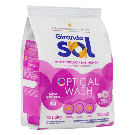 LAVA ROUPAS GIRANDO SOL EM PO ROSA 1,6KG 360-2