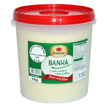 Banha frioeste 3kg