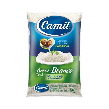 Arroz Tipo 2 Camil Pacote 1KG