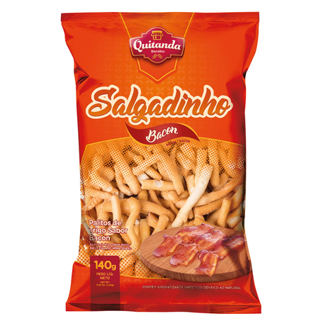Bisc quitanda 140g palitinho bacon