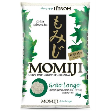 ARROZ MOMIJI ORIENTAL CLASSE LONGO T1 5KG
