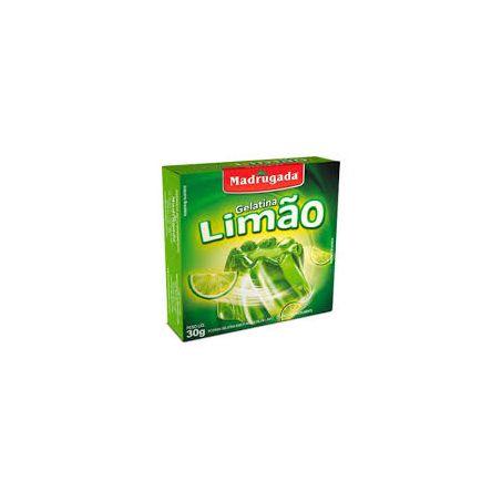 Gelatina madrugada limao 30g
