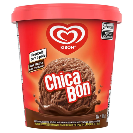 SORVETE KIBON CHICABON TRADICIONAL 800ML