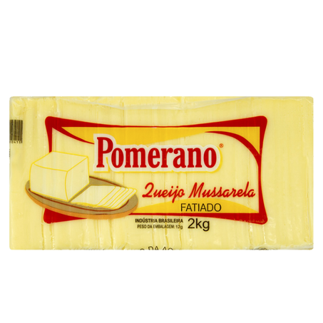 QUEIJO POMERANO MUSSARELA FATIADO KG