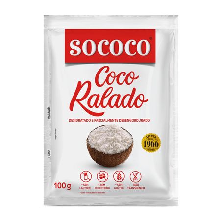 COCO RALADO DESIDRATADO SOCOCO