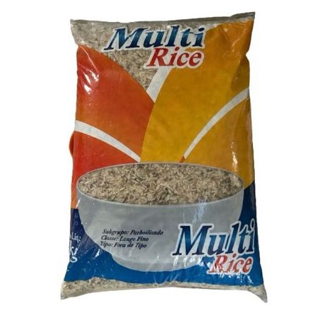 ARROZ PARBOILIZADO MULTI RICE Pacote 5 KG