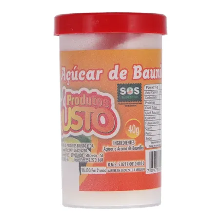 Açúcar baunilha brusto pote 40g 360-6