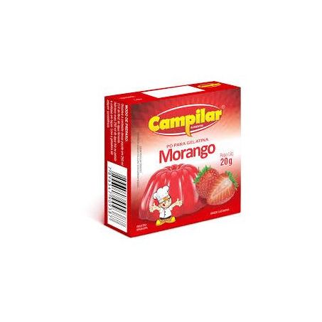 GELATINA MORANGO CAMPILAR 20G