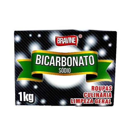 Bicarbonato de sódio bravine 1kg