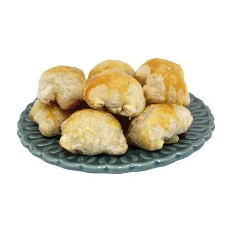 Mini folhado frango lanche kg