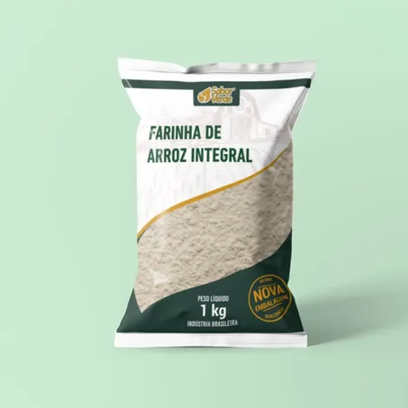 FARINHA DE ARROZ INTEGRAL 1 KG SABOR VERDE