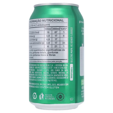 Refrigerante de Guaraná Fruki Lata 350ml 360-2