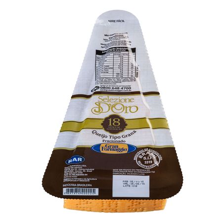 QUEIJO GRAN FORMAGGIO DORO KG