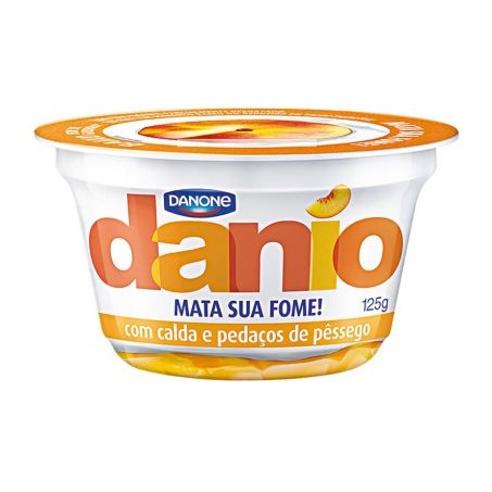 Iog danio 125g pessego