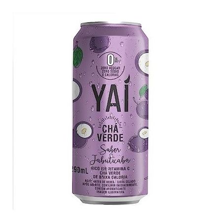 Cha Verde Yai 290ml Lata Laranja Gengibre