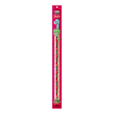 Bala docile canudinho dino frutas vermelhas 26g