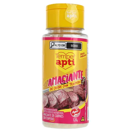 Amaciante para carne apti 120g
