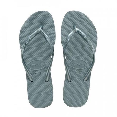 HAVAIANAS SLIM AZUL PRATEADO 37/38