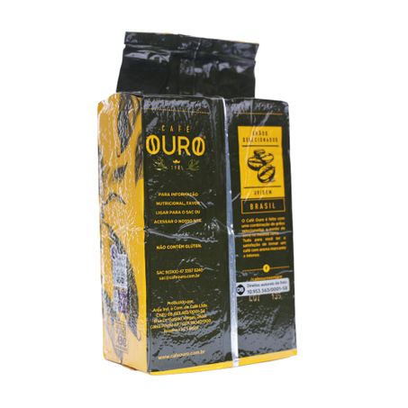 CAFÉ PÓ OURO VÁCUO TRADICIONAL 500G 360-25