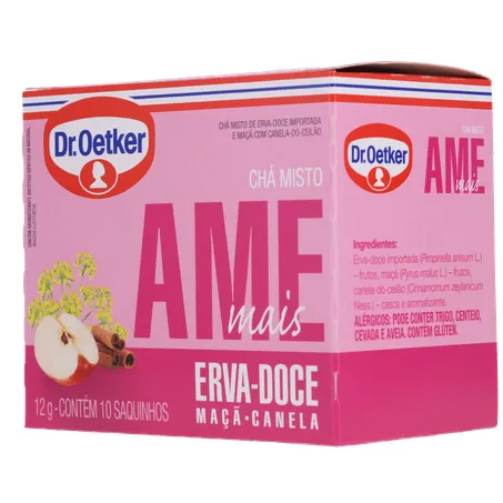CHÁ DR. OETKER AME MAIS C/10 UNIDADES 360-4