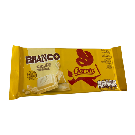 Chocolate garoto branco 80g...