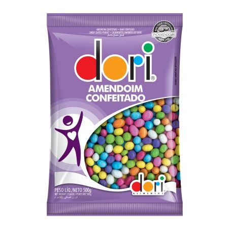 Amendoim confeitado dori 500g