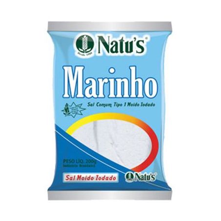 Sal marinho natus 1kg