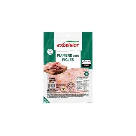 Fiambre excelsior com picles 180g