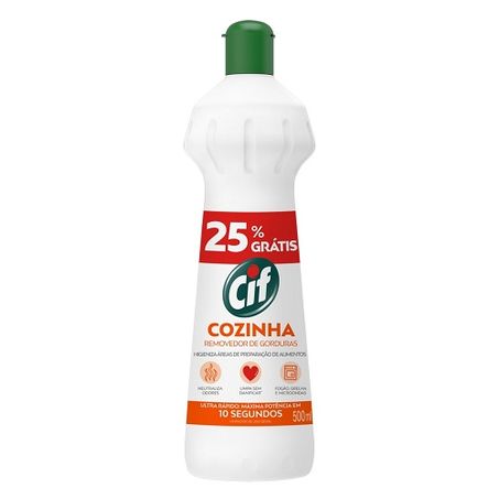 DESENGORDURANTE CIF COZINHA PROMO 25% 500ML