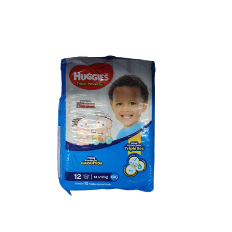 HUGGIES FRALDA JUMBINHO XXG C12