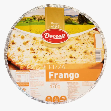 Pizza doceoli frango 300g