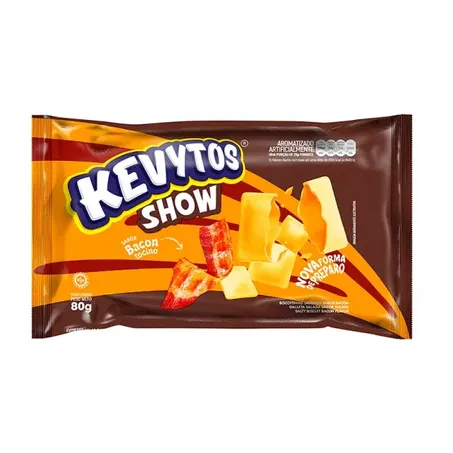 SALGADINHO KEVYTOS SHOW BACON 80G