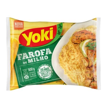 FAROFA YOKI 500G MILHO