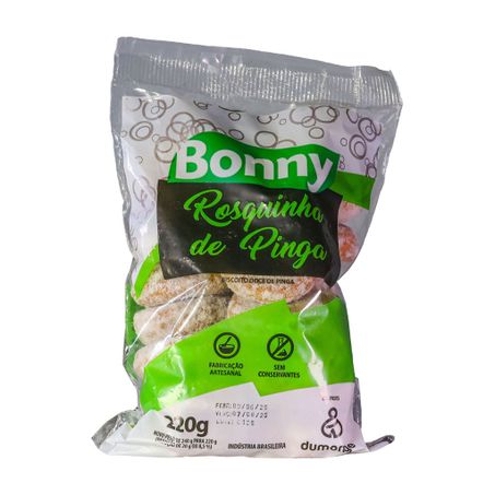 ROSQUINHA DE PINGA BONNY 220G DUMONGE