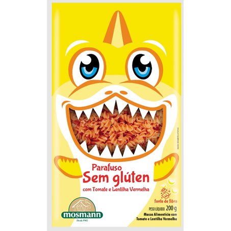 MASSA MOSMANN 200G PARAFUSO S/GLUTEN SHARK 360-2