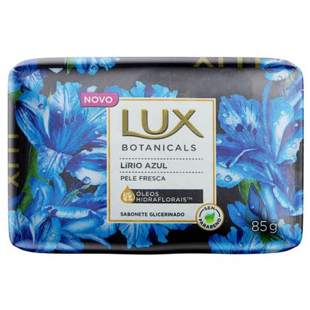 SABONETE LUX BOTANICALS GLICERIN LIRIO AZUL 85G